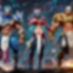 Illustration of champion synergy within League of Legends matchups