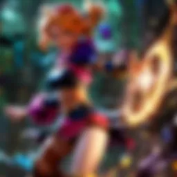 Annie casting her signature spell