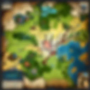 Strategic map overview highlighting key objectives in Blitz mode