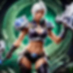 Championship Riven skin showcase