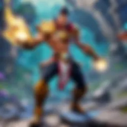 Engaging gameplay scene from League of Legends: Wild Rift showcasing dynamic champion abilities.