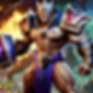 Champion Interactions and Abilities Champion abilities and interactions in a dynamic duel