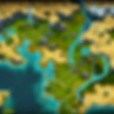 Understanding the League of Legends Map Strategic map overview showcasing key objectives and lanes