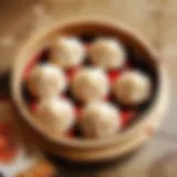 Exquisite xlb xiao long bao wrapper detail