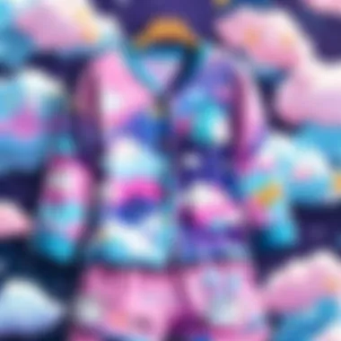 Dreamy Cloud Pattern Kawaii Pyjamas