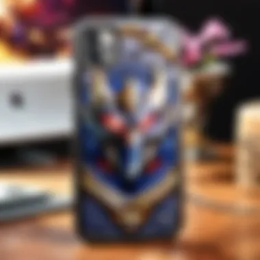 League of Legends phone case with durable material providing impact protection