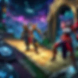 An intense moment in a League of Legends match showcasing strategic gameplay.