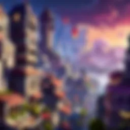 Enigmatic Cityscape of Piltover