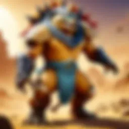 Mystical Rammus Lore Illustration