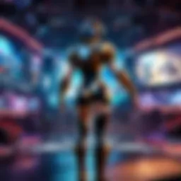 Virtual reality esports arena