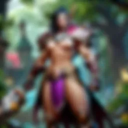 Diagram illustrating factors affecting League of Legends account value