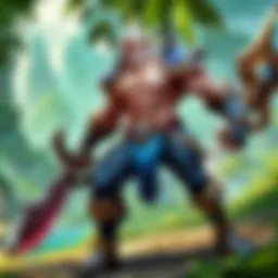 A mystical landscape showcasing the realms of League of Legends