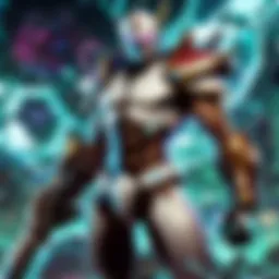 League of Legends futuristic gaming interface