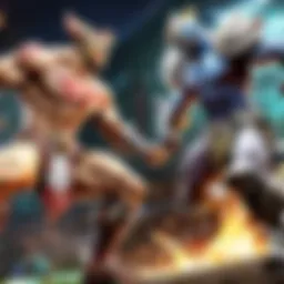 Captivating Clash of Titans