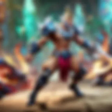 Esports Event of League of Legends An engaging esports event featuring League of Legends gameplay.