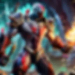 An engaging esports tournament in action