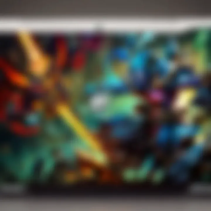 Custom HP computer skin featuring unique artwork
