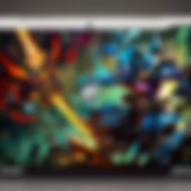 Custom Artwork on HP Computer Skin Custom HP computer skin featuring unique artwork
