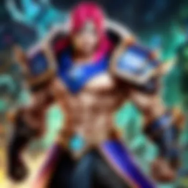 Unique Features of League of Legends iOS App Illustration highlighting unique features of the app