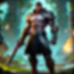 A gamer using a VPN while playing League of Legends