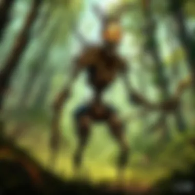 Fiddlesticks Lurking in the Brush Fiddlesticks lurking in the brush ready to surprise enemies