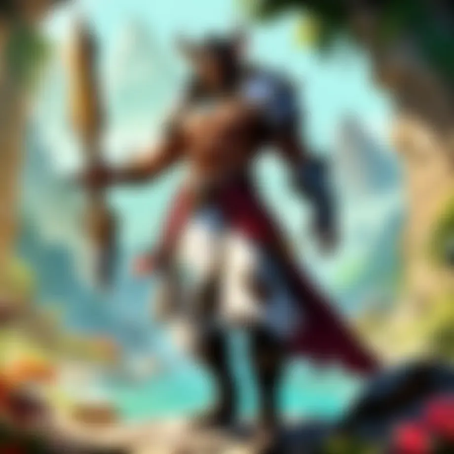 A detailed map showcasing the diverse regions of Runeterra
