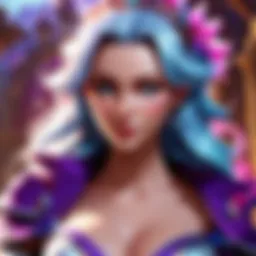 Seraphine showcasing her unique musical abilities