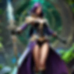 Le Leblanc's character design showcasing her mystique