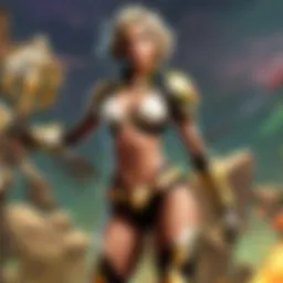 Senna's character design and abilities showcase