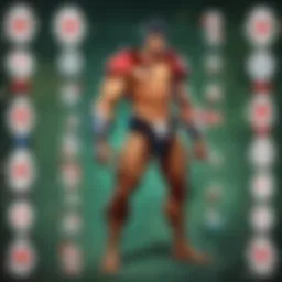 Interface of Facechecker showcasing champion statistics