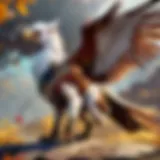 Majestic Griffon soaring in League of Legends