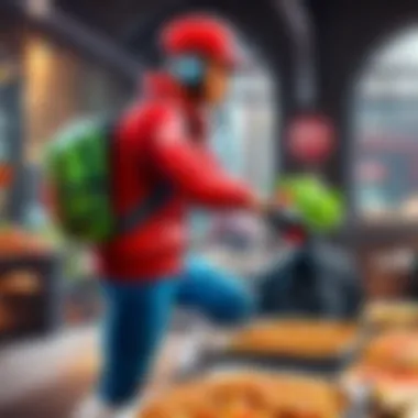 Industry Insight: The Evolution of Online Food Delivery Captivating depiction of the online food delivery industry