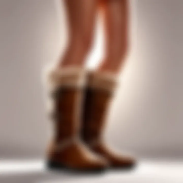 Iconic UGG Boot Silhouette