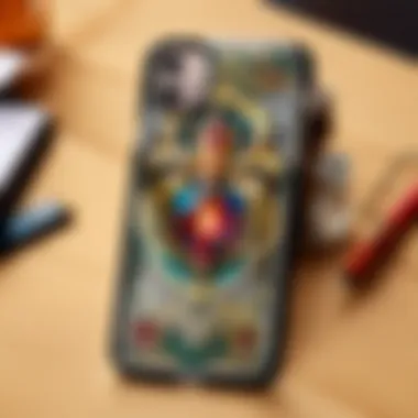 Stylish League of Legends phone case featuring intricate design