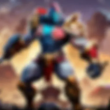 Abstract Representation of Account Sale Abstract depiction of Iron League of Legends account for sale