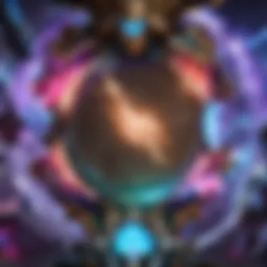 The Competitive Arena of League of Legends in Korea Illustration showcasing the competitive arena of League of Legends in Korea