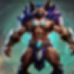Illustration showcasing various League of Legends support champions in action