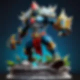 League of Legends themed collectible statue