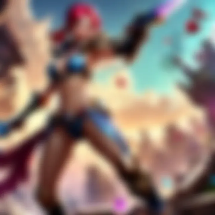 Futuristic visualization of League of Legends universe with cutting-edge updates