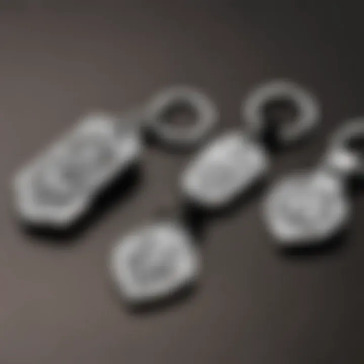 League of Legends Engraved Keychain Set