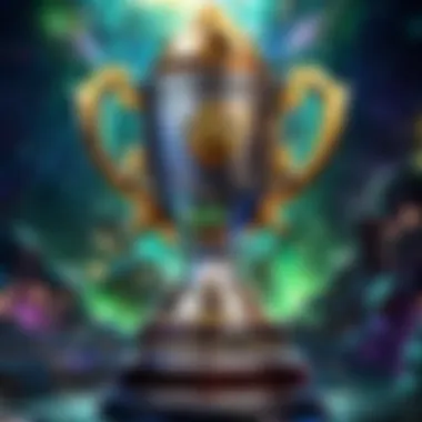 League of Legends esports championship trophy