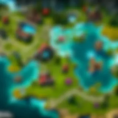 League of Legends gameplay map