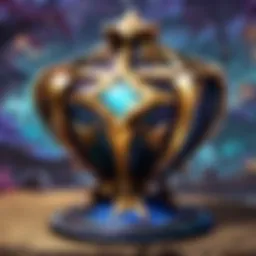 Digital Artwork of a Magical Item Showcase
