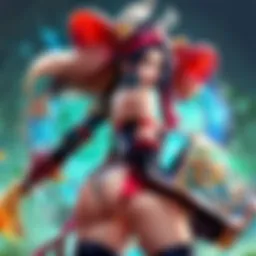 Mystical League of Legends Gift Card Design