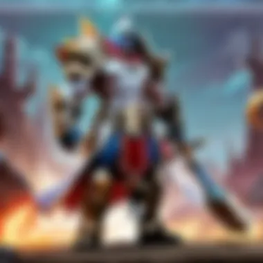 Choose Your Champion: Path to Glory League of Legends champion selection screen