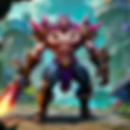 League of Legends gameplay on iPhone showcasing touch controls