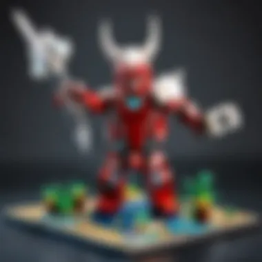 League of Legends themed LEGO set showcasing iconic elements