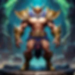 Strategic champion selection in League of Legends