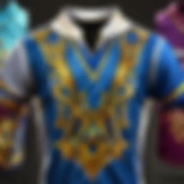 Luxurious League of Legends Shirt Material