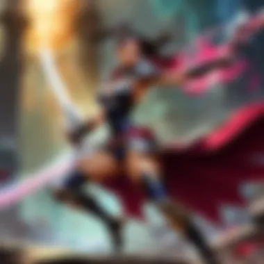 Masterful Blade Dancer in League of Legends Universe